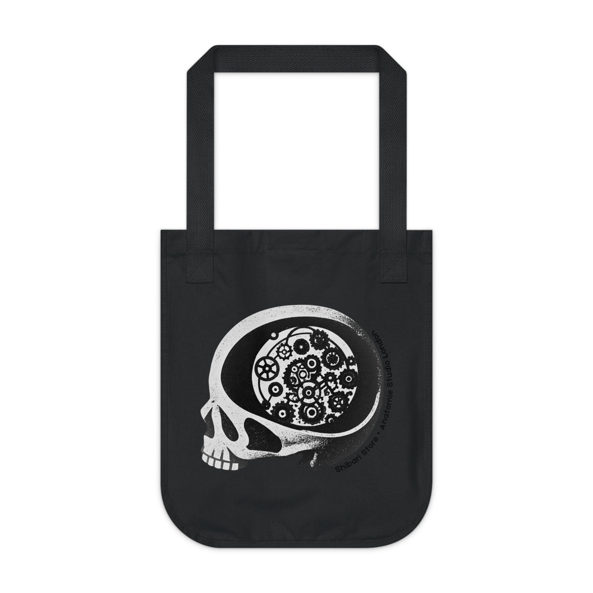 Official Shibari Store x Anatomie Studio Skull Logo - Canvas Eco Tote Bag