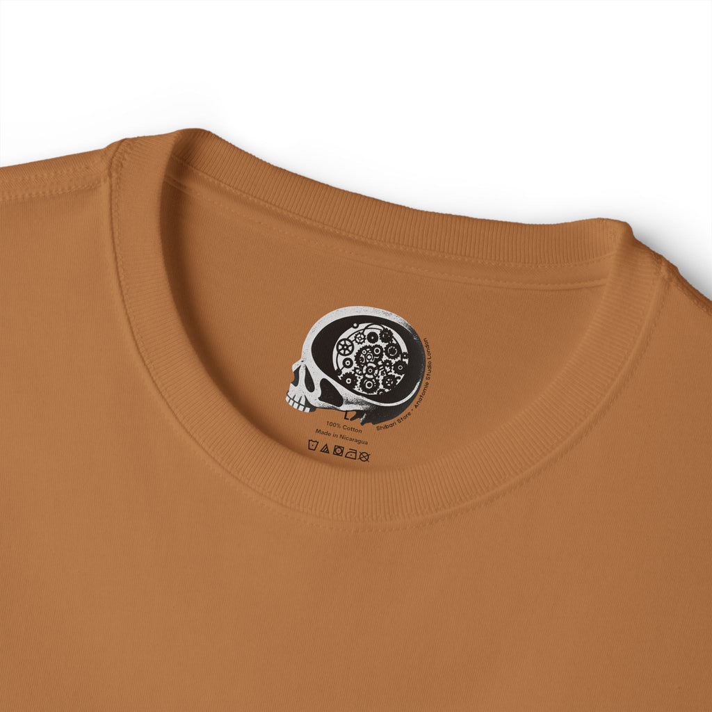 Official Shibari Store x Anatomie Skull Logo - Unisex Boxy Tee